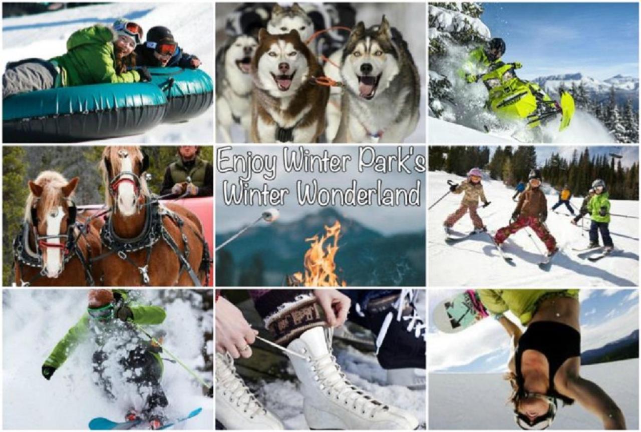Slopeside Luxury Villa: Ski Views & Activity Perks Winter Park Exterior photo